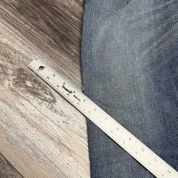 Vintage y2k 2000s Levis 559 Dark Wash Mens 38x32 Relaxed Denim Jeans Red Tab - Picture 7 of 14